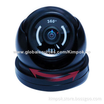 360° Wide Angle 600TVL Vandal-resistant Mini Dome Camera